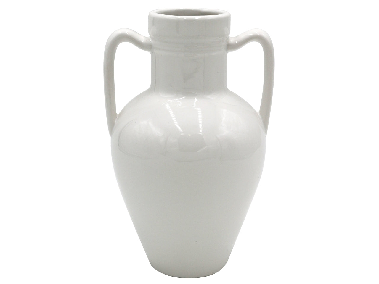 Anfora bianco h20cm