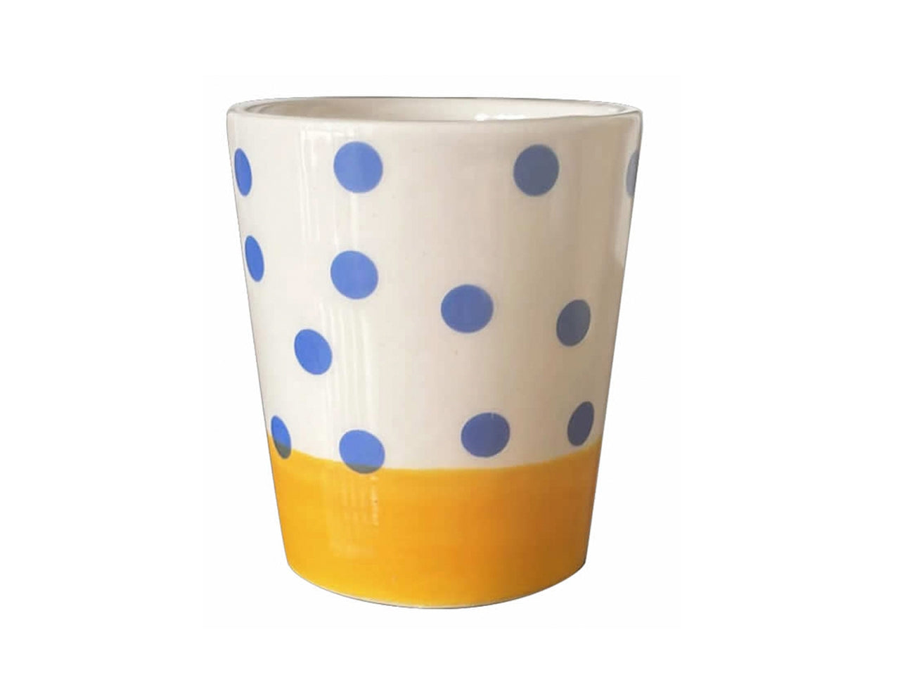 Cicchetto h.8cm colore giallo