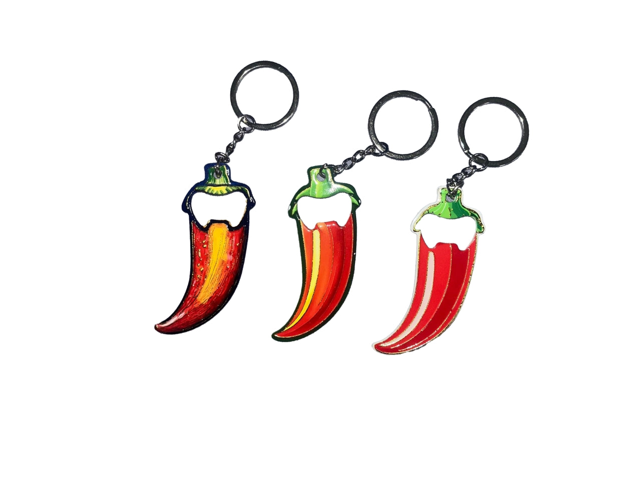 Portachiavi apri bottiglia peperoncino