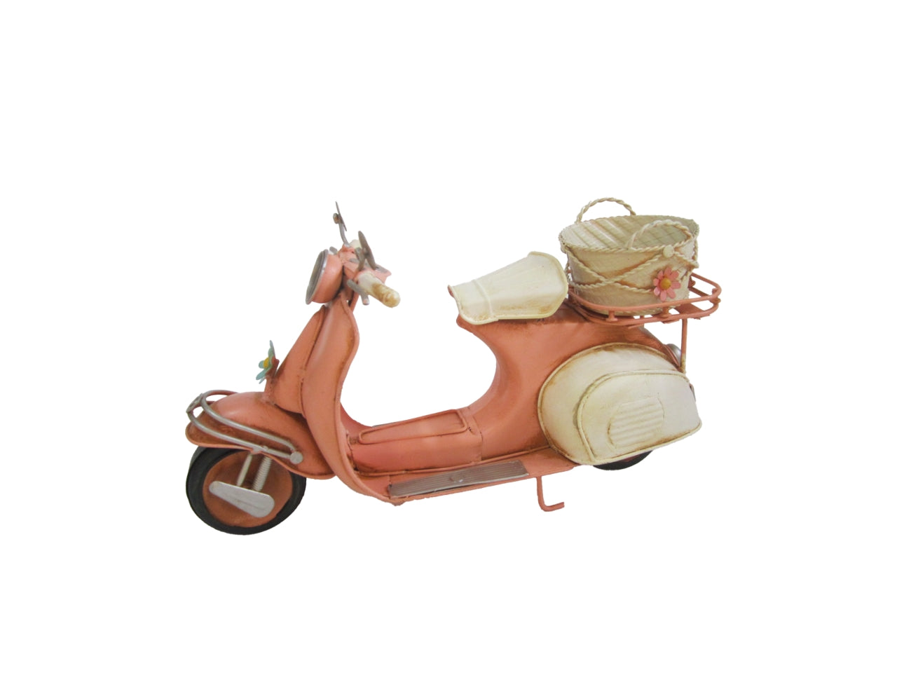 Moto  portacandela 28,5x12,5x17cm