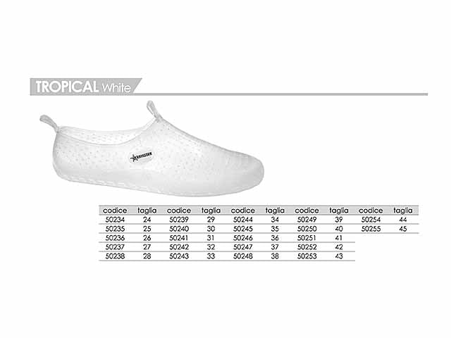 Scarpette tropicalwhite tg.28