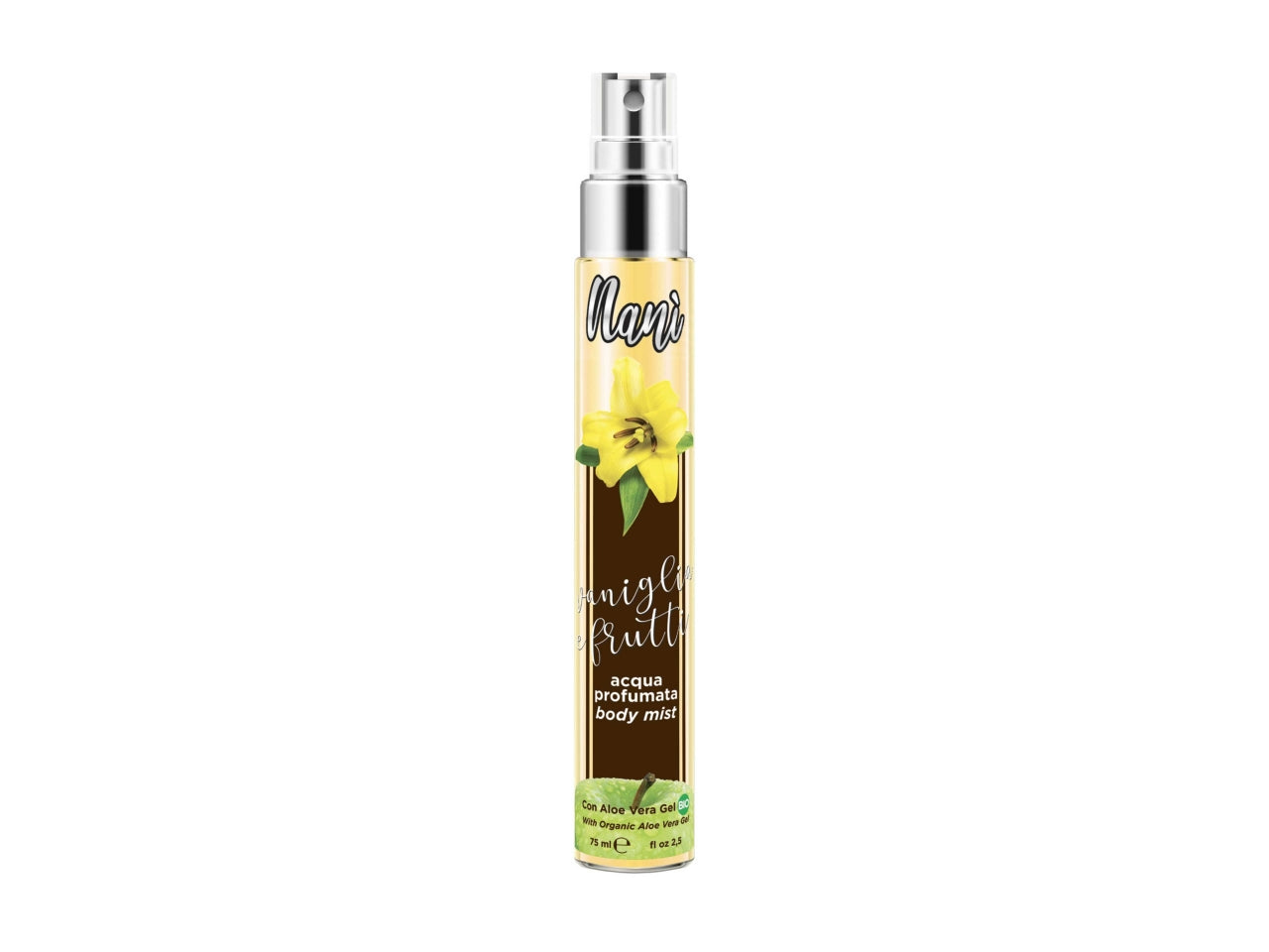 Nani vaniglia e frutti acqua profumata di trattamento 75ml