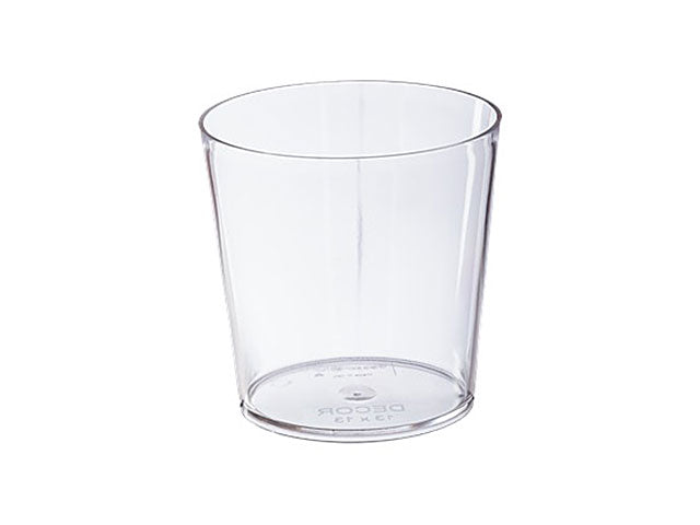 Vaso decor large d. 20 x48h clear 483c