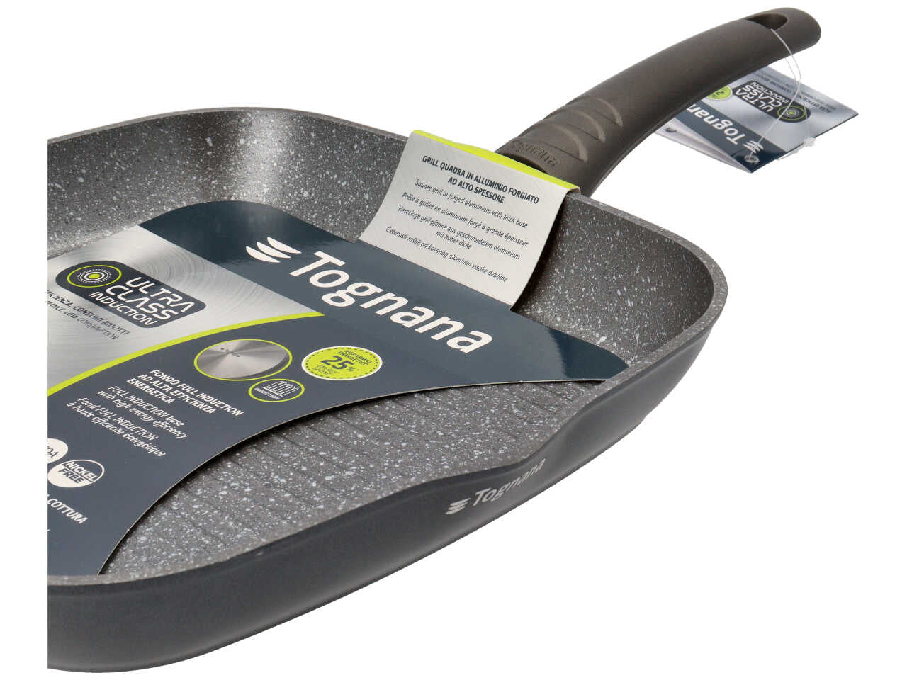 Grill 28x28cm m/fisso wc758blucim