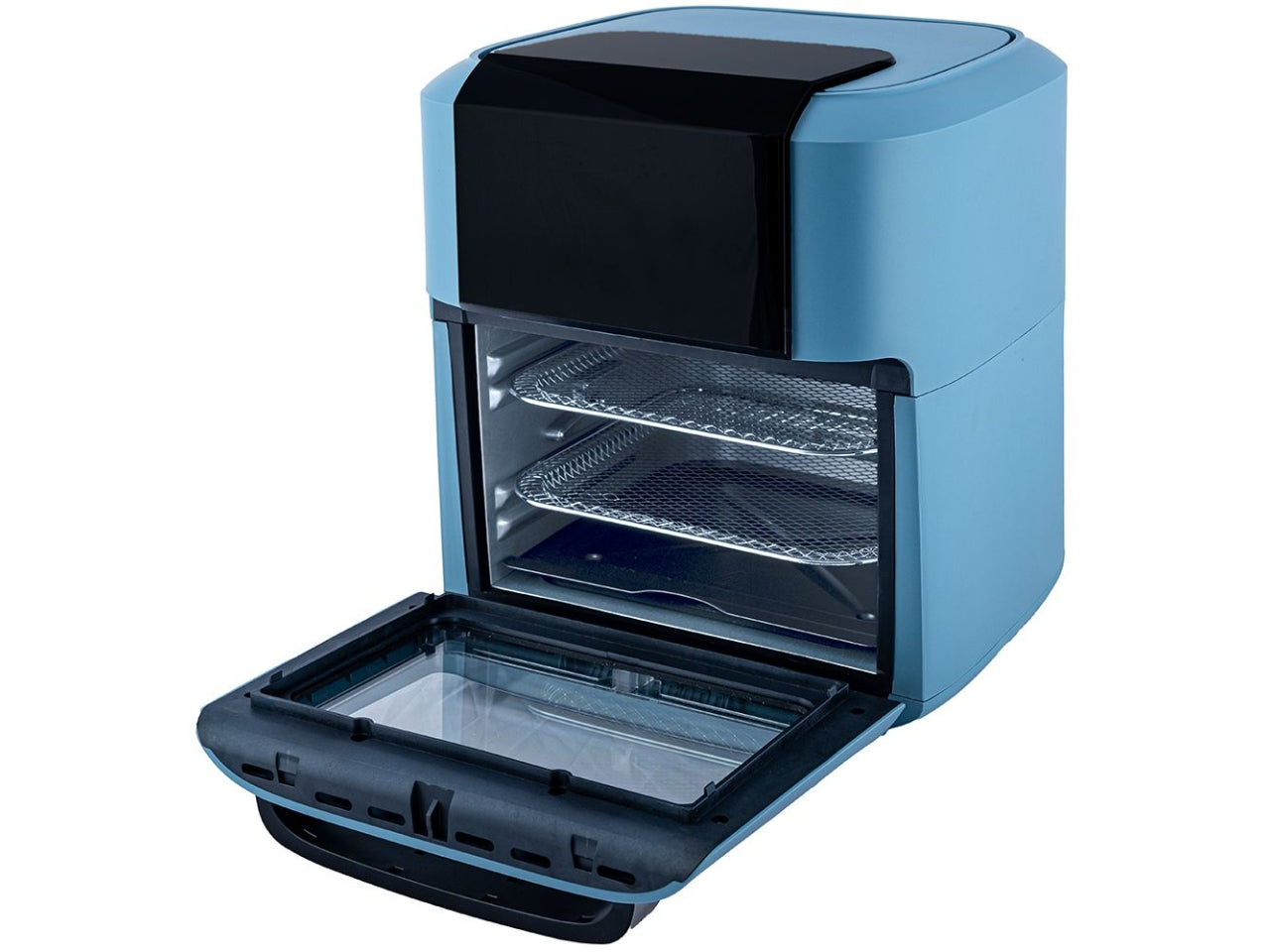 Friggitrice ad aria Tognana 11 L vintage in plastica e acciaio inox carta da zucchero e nero 32,5x41x32 cm