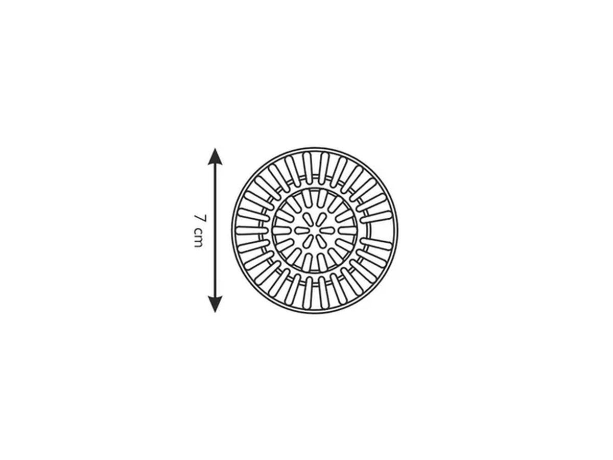Filtro lavello in acciaio inox 7 cm Tescoma Presto