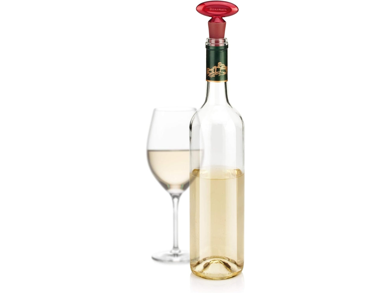 Tappo vino in plastica rossa Tescoma Uno Vino