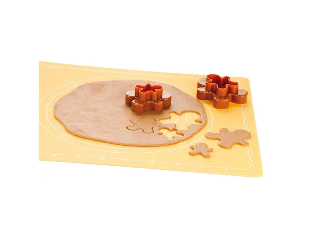 Tagliabiscotti doppio Omino da 6 a 13 cm 2 pezzi Tescoma Delicia