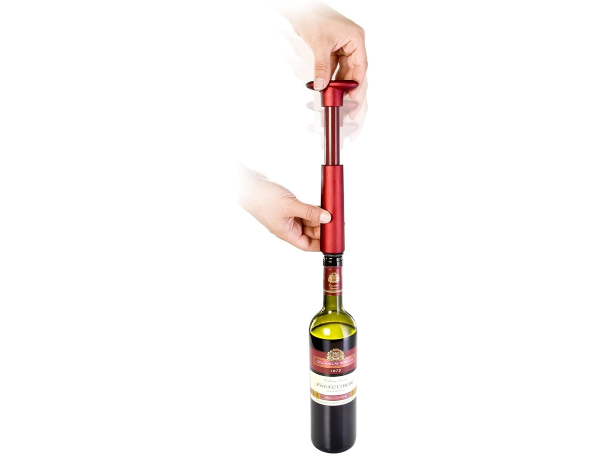 Pompa sottovuoto salvagusto manuale con tappi Tescoma Uno Vino