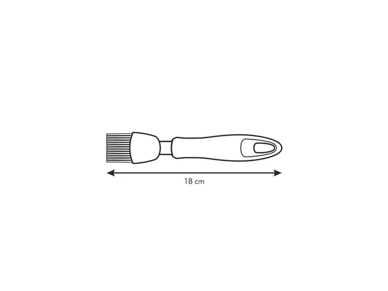 Pennello da cucina in silicone 18 cm Tescoma Presto