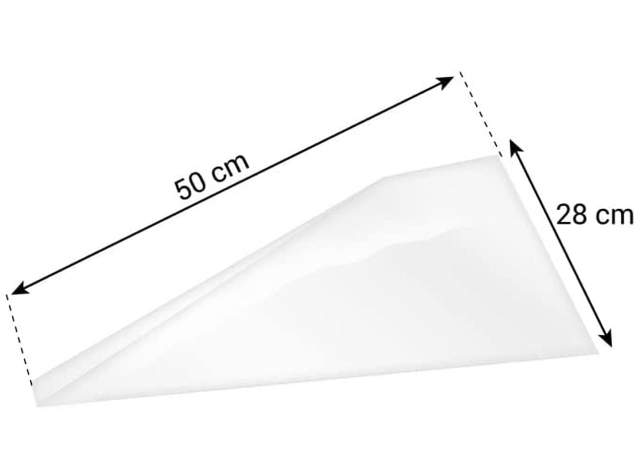 Sac Ã  poche confezione da 10 pezzi 50cm Tescoma Delicia