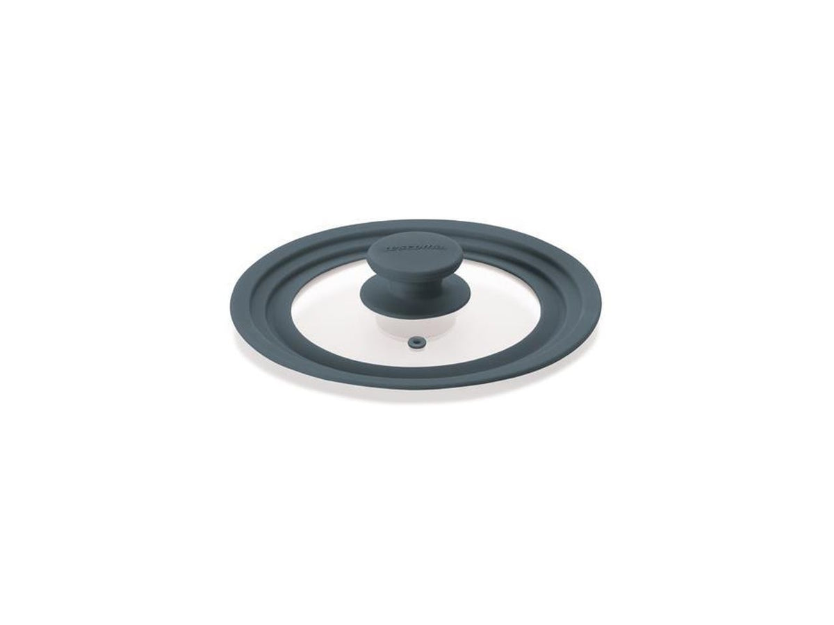 Coperchio in vetro e silicone per padelle adattabile 16-18-20 cm Tescoma Unicover