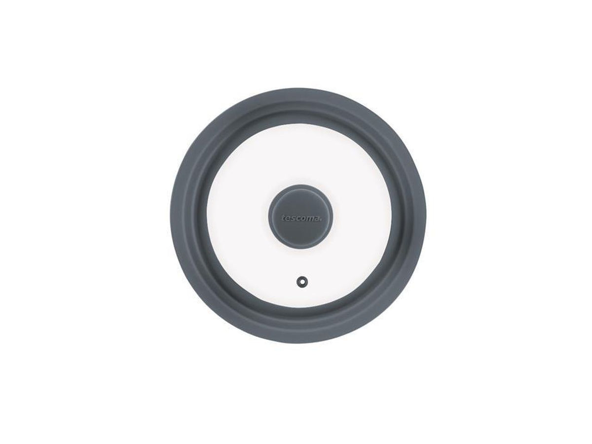 Coperchio in vetro e silicone per padelle adattabile 20-22-24 cm Tescoma Unicover