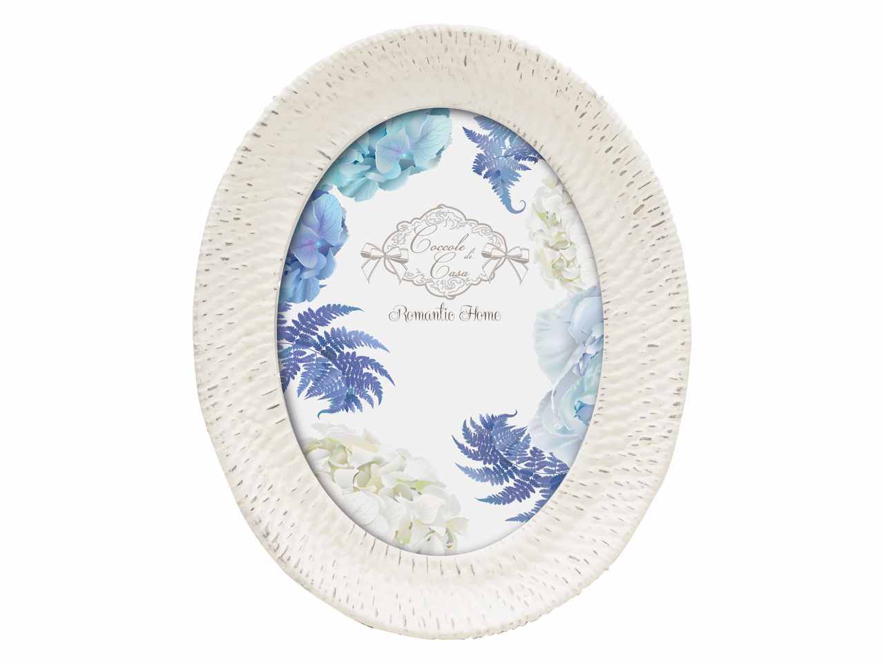 Portafoto in resina , colore bianco,misure interne:13x18 cm, misure articolo: 18,5x3x22,9 cm, con scatola bianca