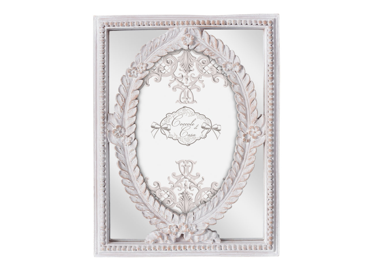 Portafoto mirror ovale 10x15cm