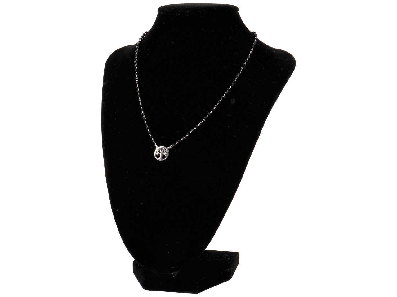 Collana cristalli neri e albero della vita