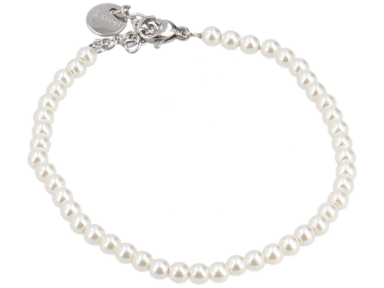 Bracciale con perle 4mm