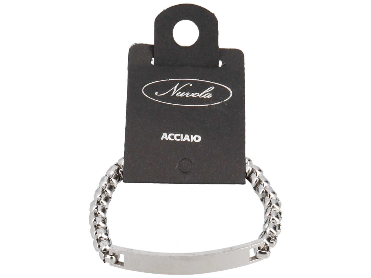 Bracciale a v con placca grande
