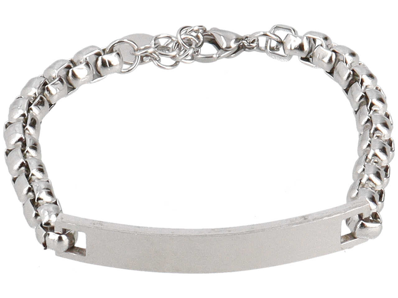 Bracciale a v con placca grande