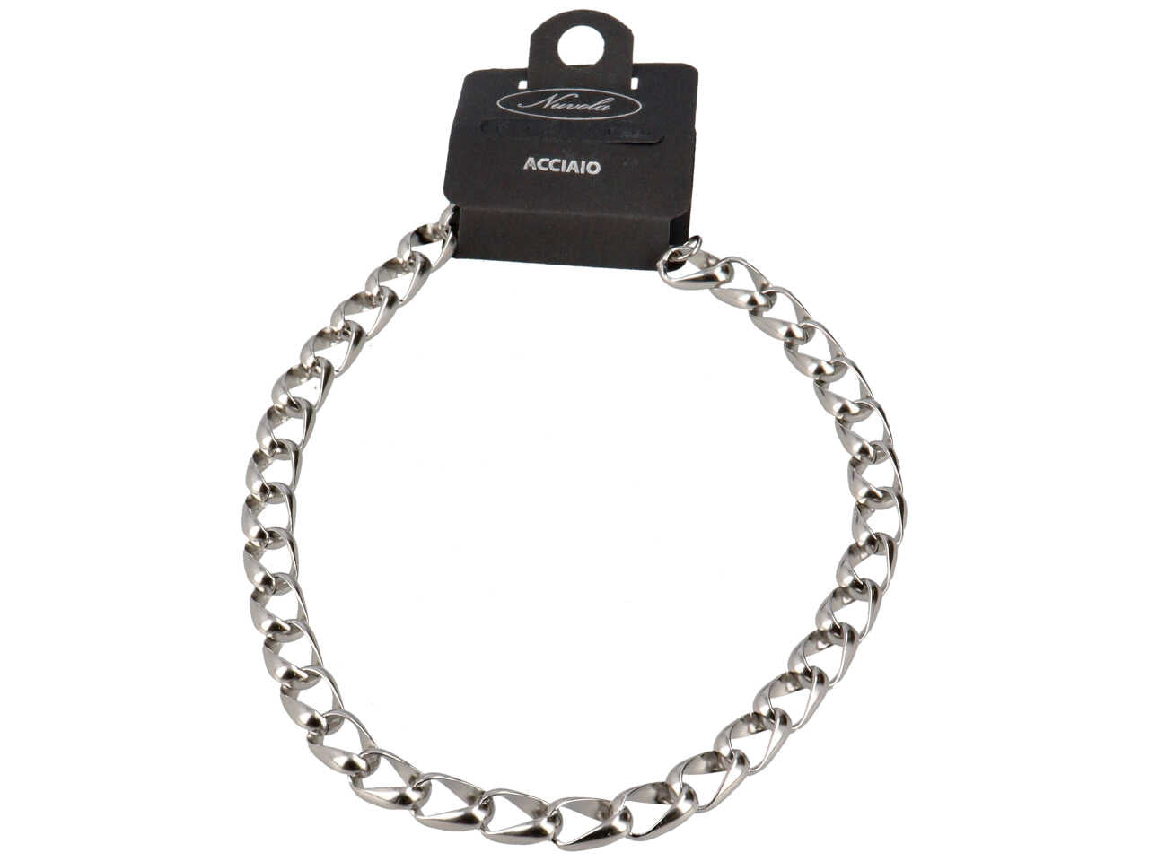 Collana con anelli ritorti