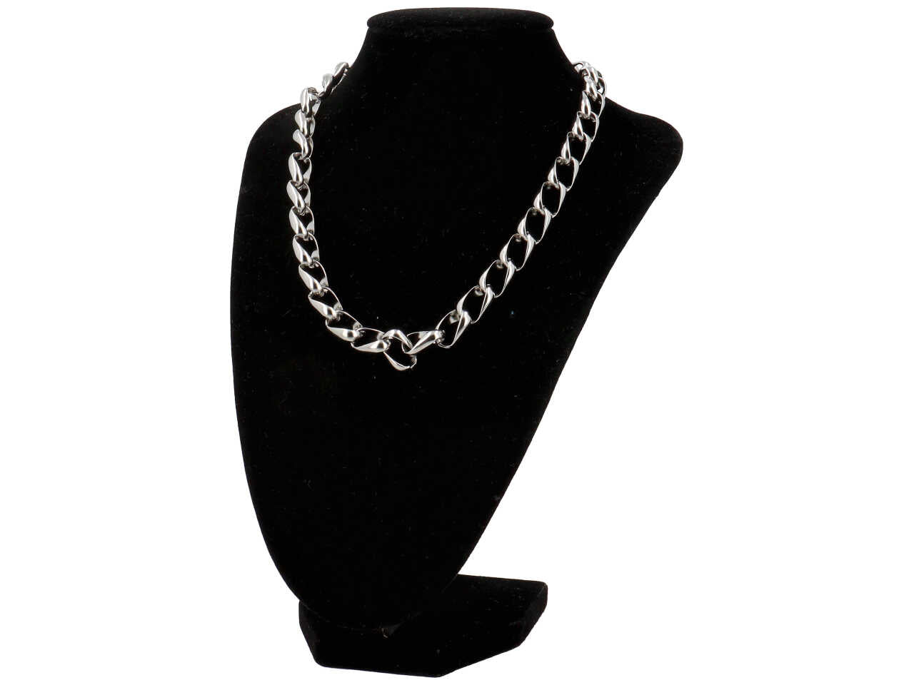 Collana con anelli ritorti
