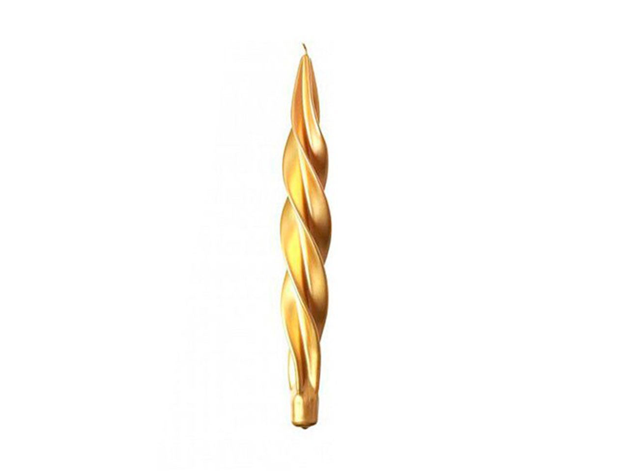 Candela mozart torciglione 310/50 metallica oro