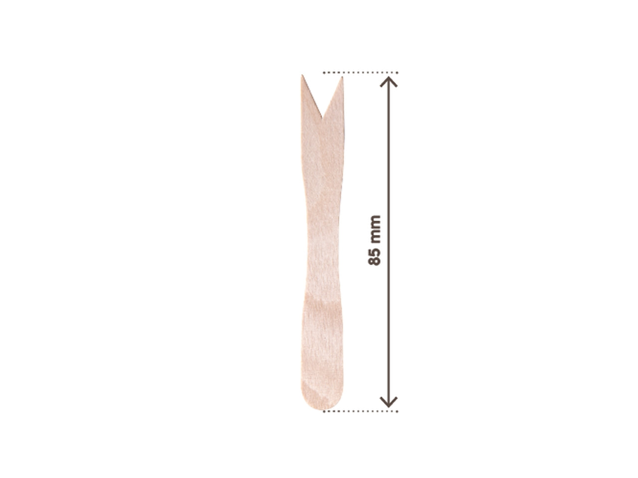 Forchettine in legno - confezione da 100 forchettine
