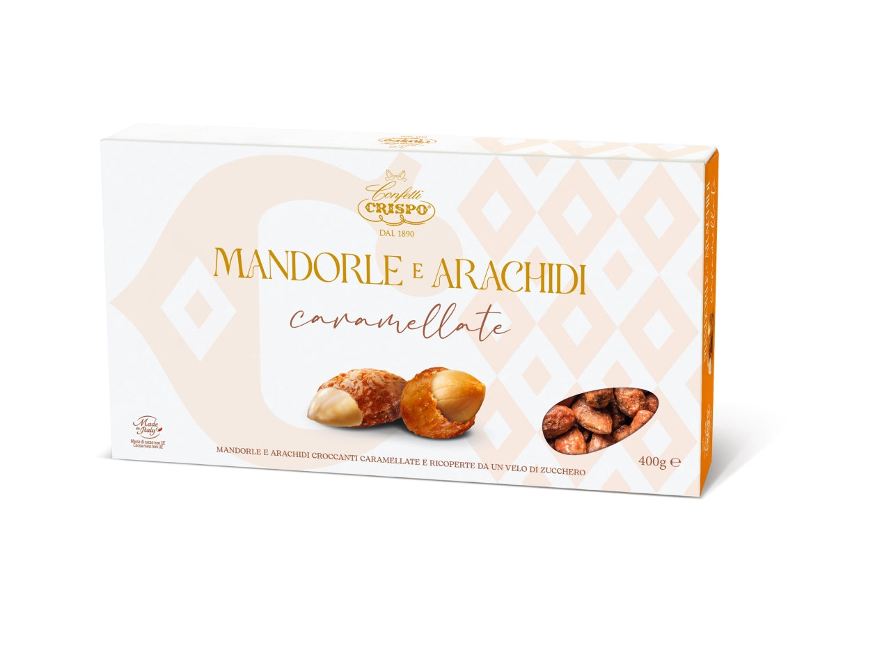 Mandorle & arachidi caramellate 400 gr