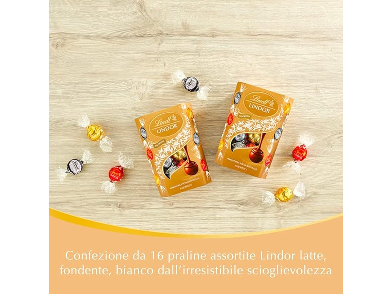 Lindt boules lindor assortito 200gr