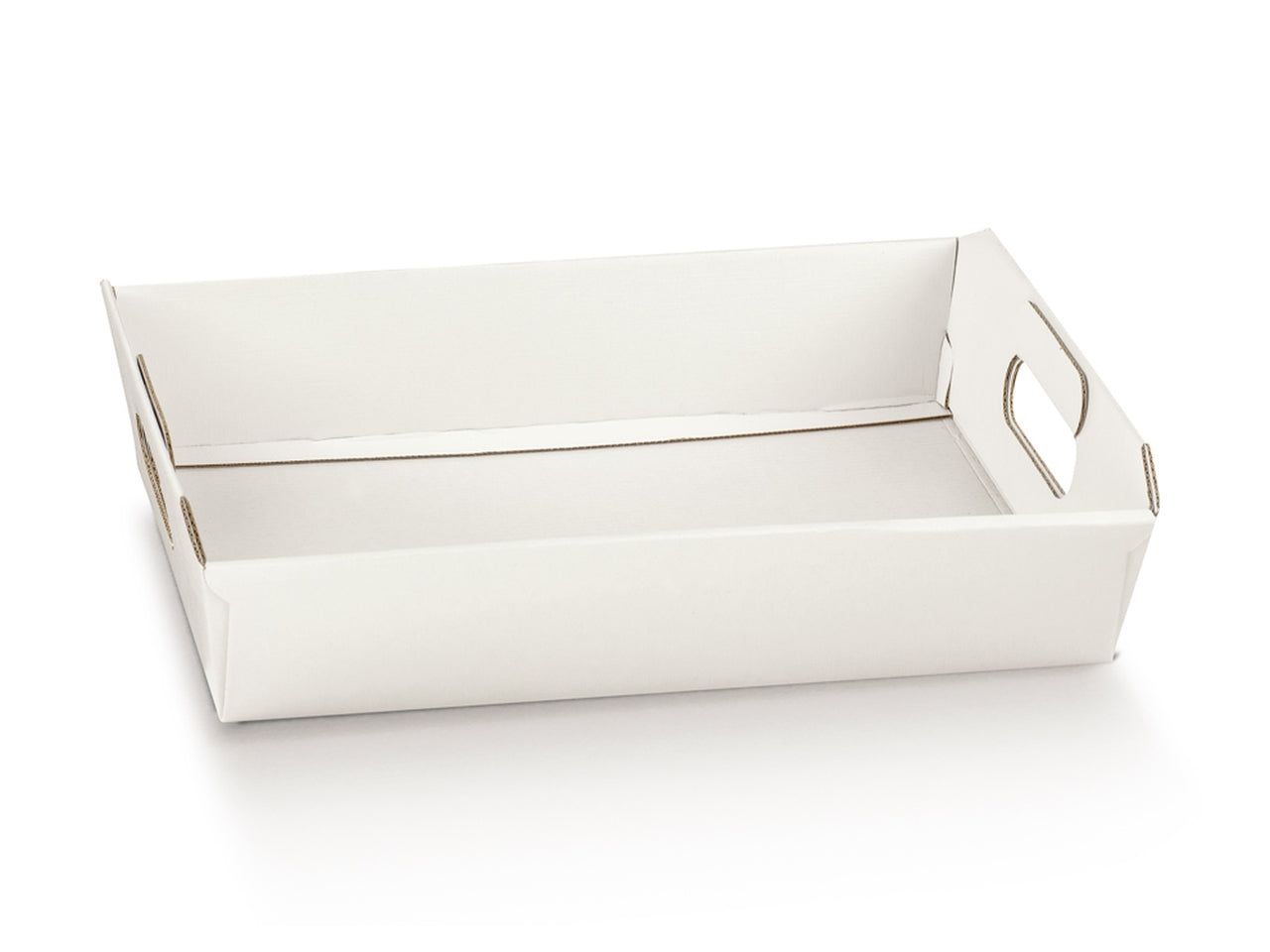 Fibra bianca cesto  40x30x12cm