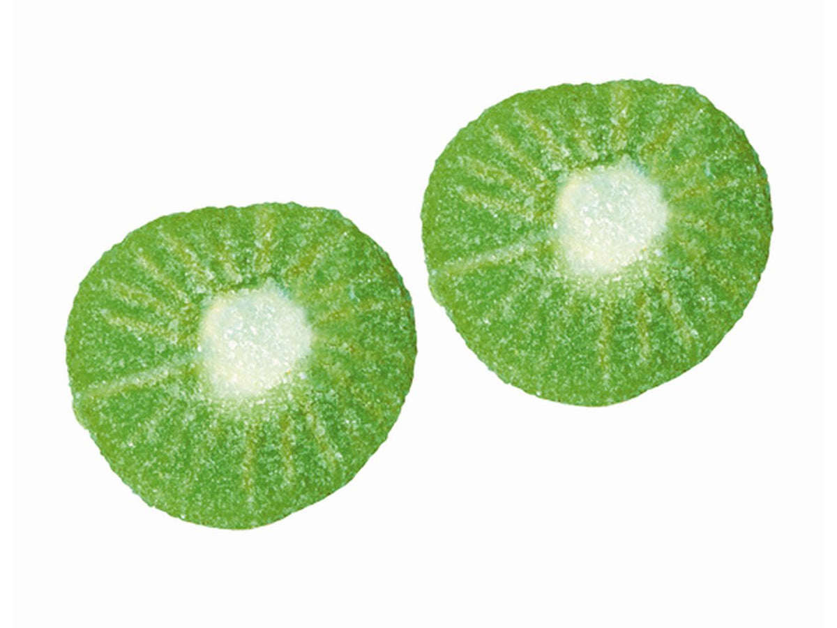 Gommose kiwi frizzanti in busta da 250 pezzi