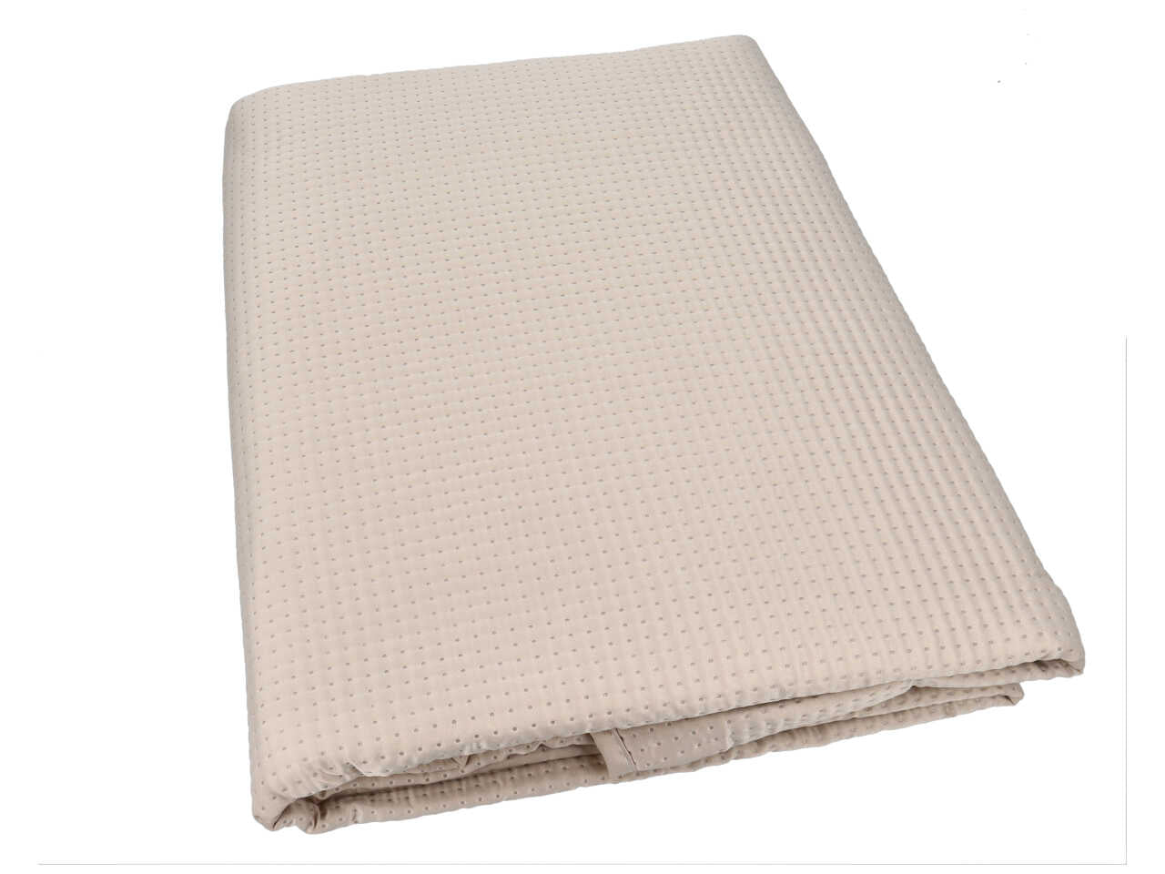 Capri quilt ultrasonic satin per letto a 1 piazza champagne