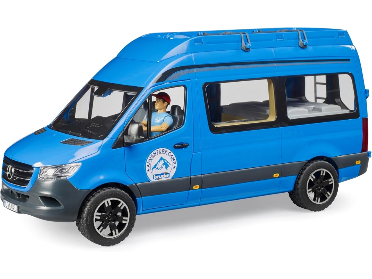 Bruder camper con personaggio 2684 mb sprinter