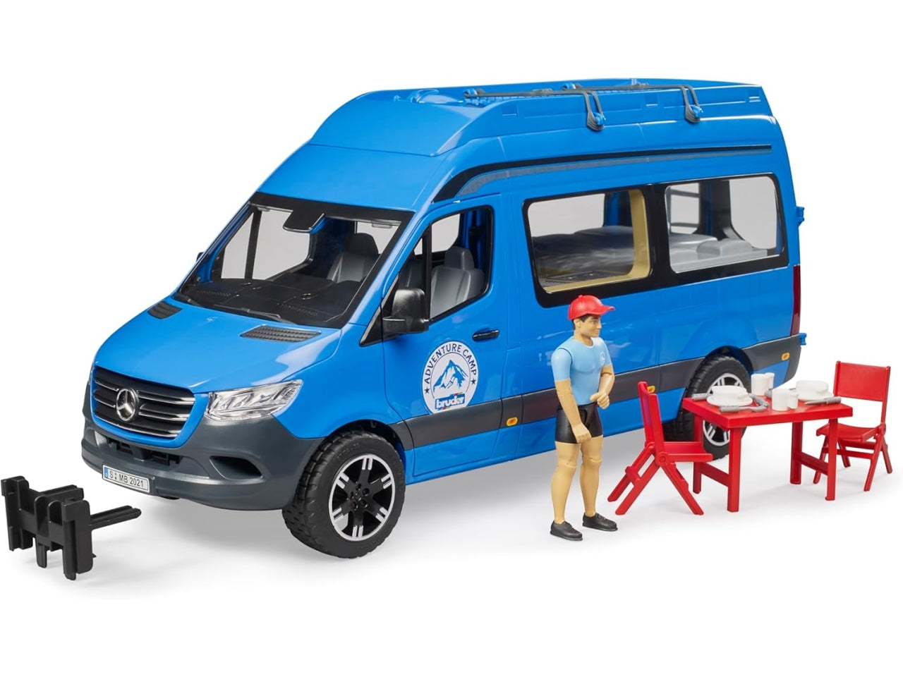 Bruder camper con personaggio 2684 mb sprinter