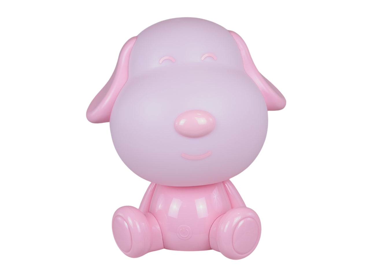 Lampada cagnolino rosa