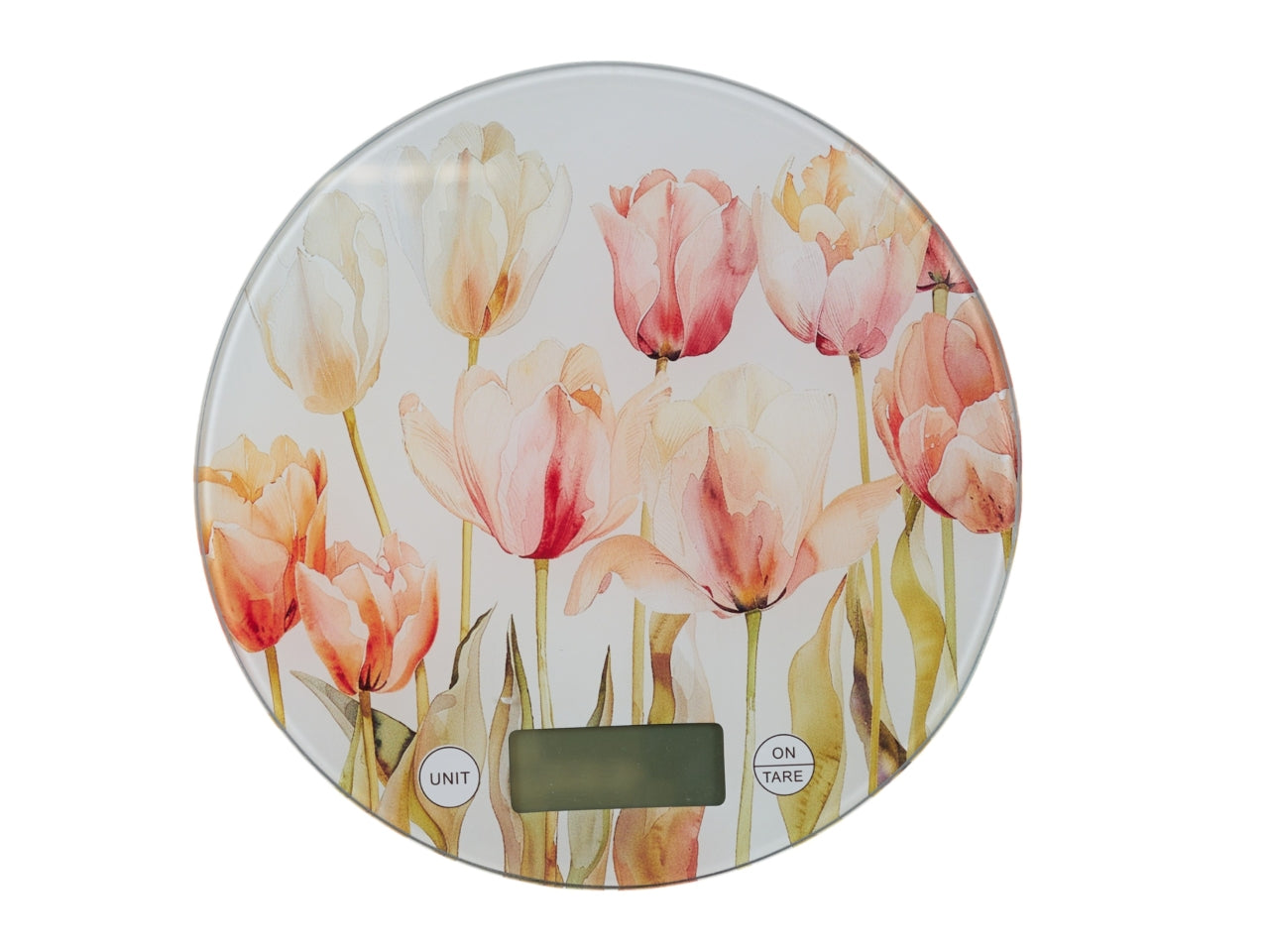 Tulipani bilancia tonda 18,5x18,5x2 cm