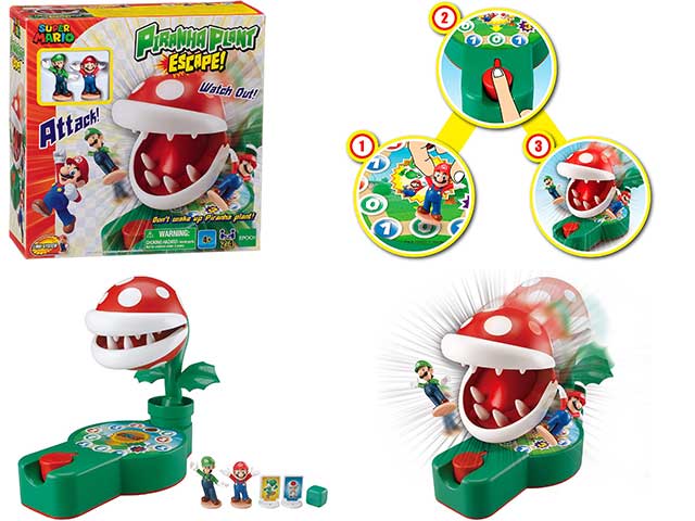 Super Mario piranha plant escape
