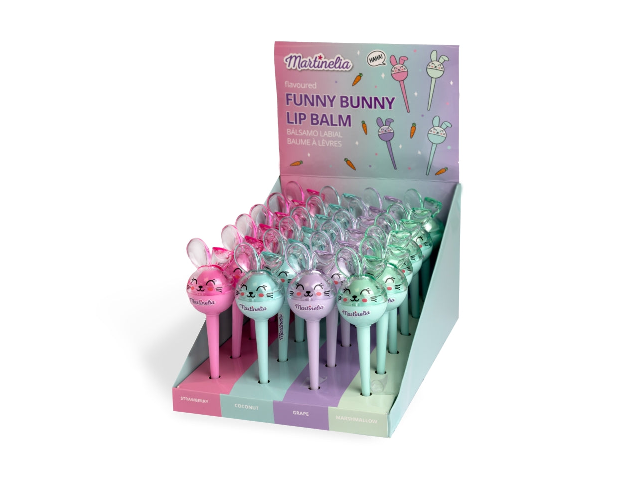Martinelia funny bunny balsamo labbra assortito