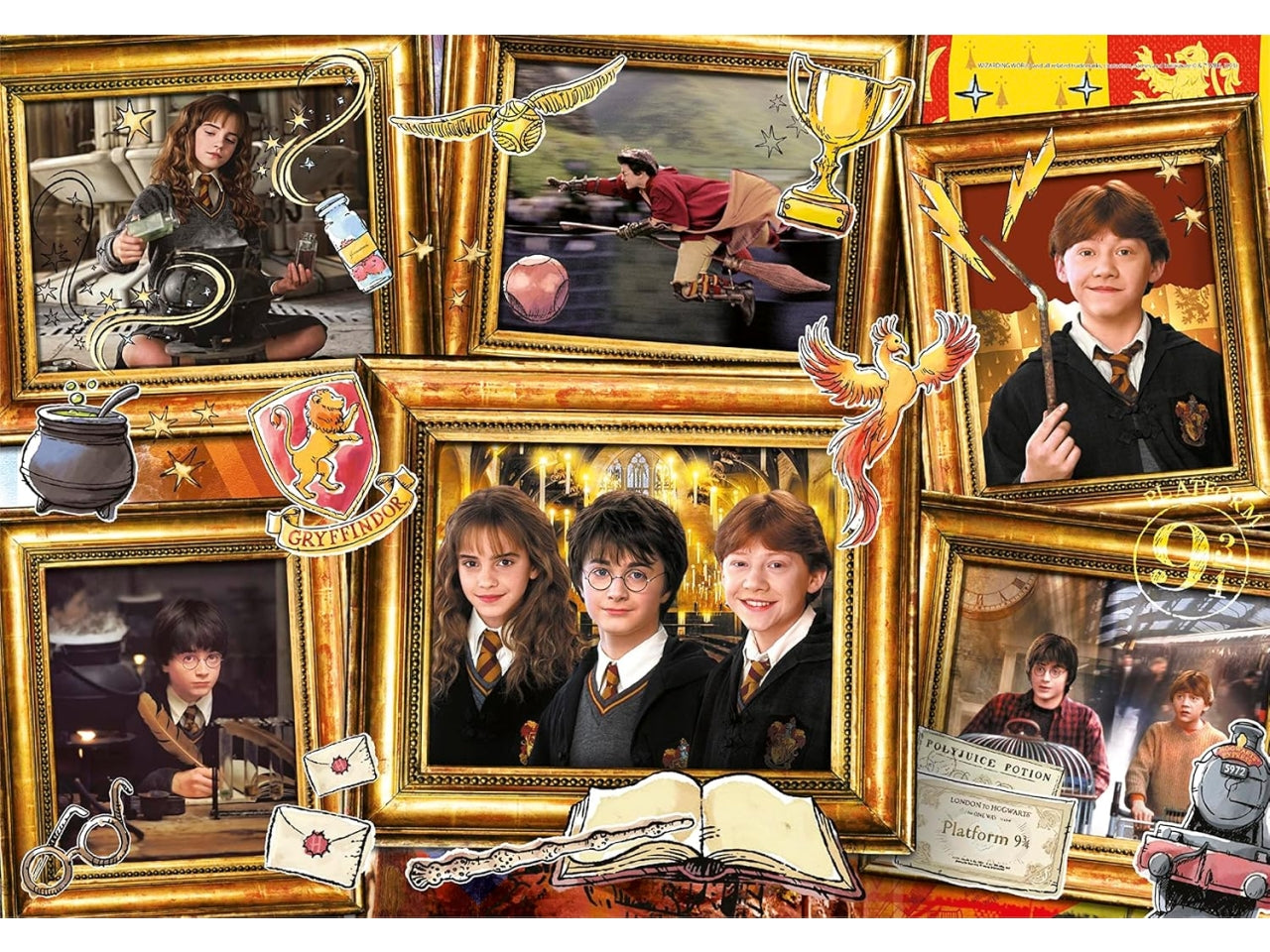 Puzzle 180 pezzi harry potter 2023
