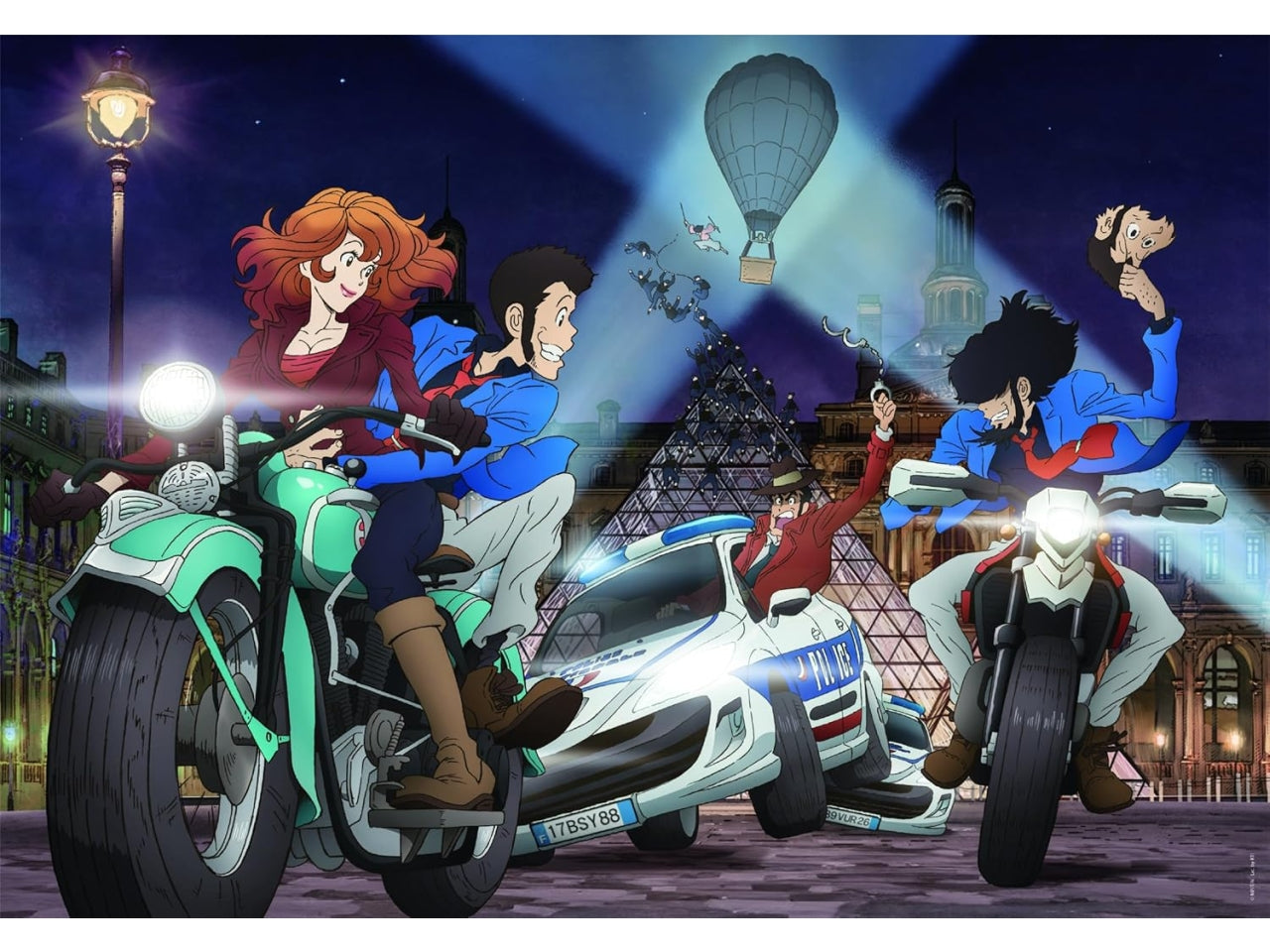 Puzzle 1000 pezzi lupin iii - 2