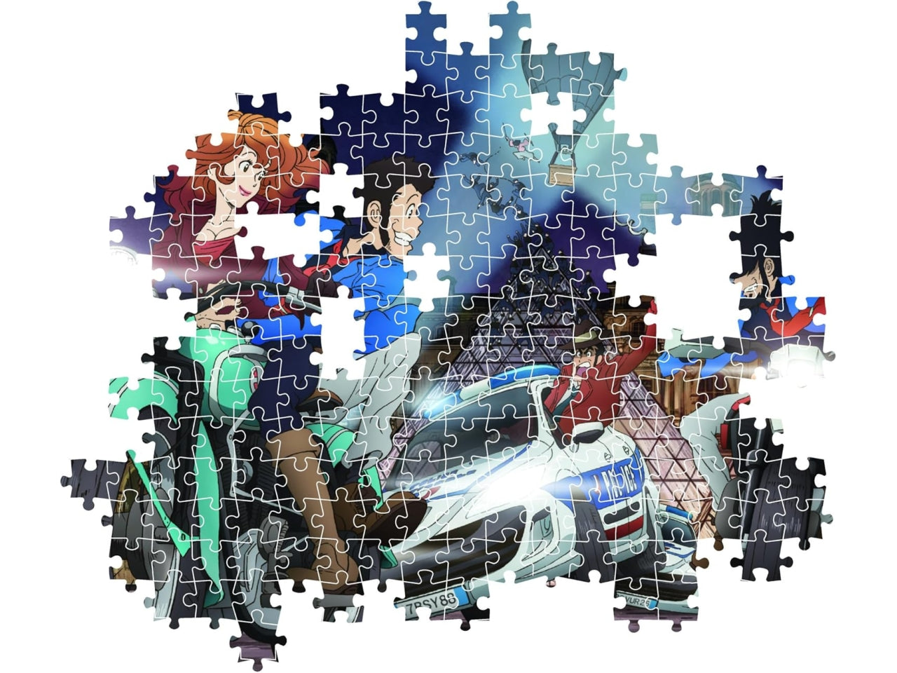 Puzzle 1000 pezzi lupin iii - 2