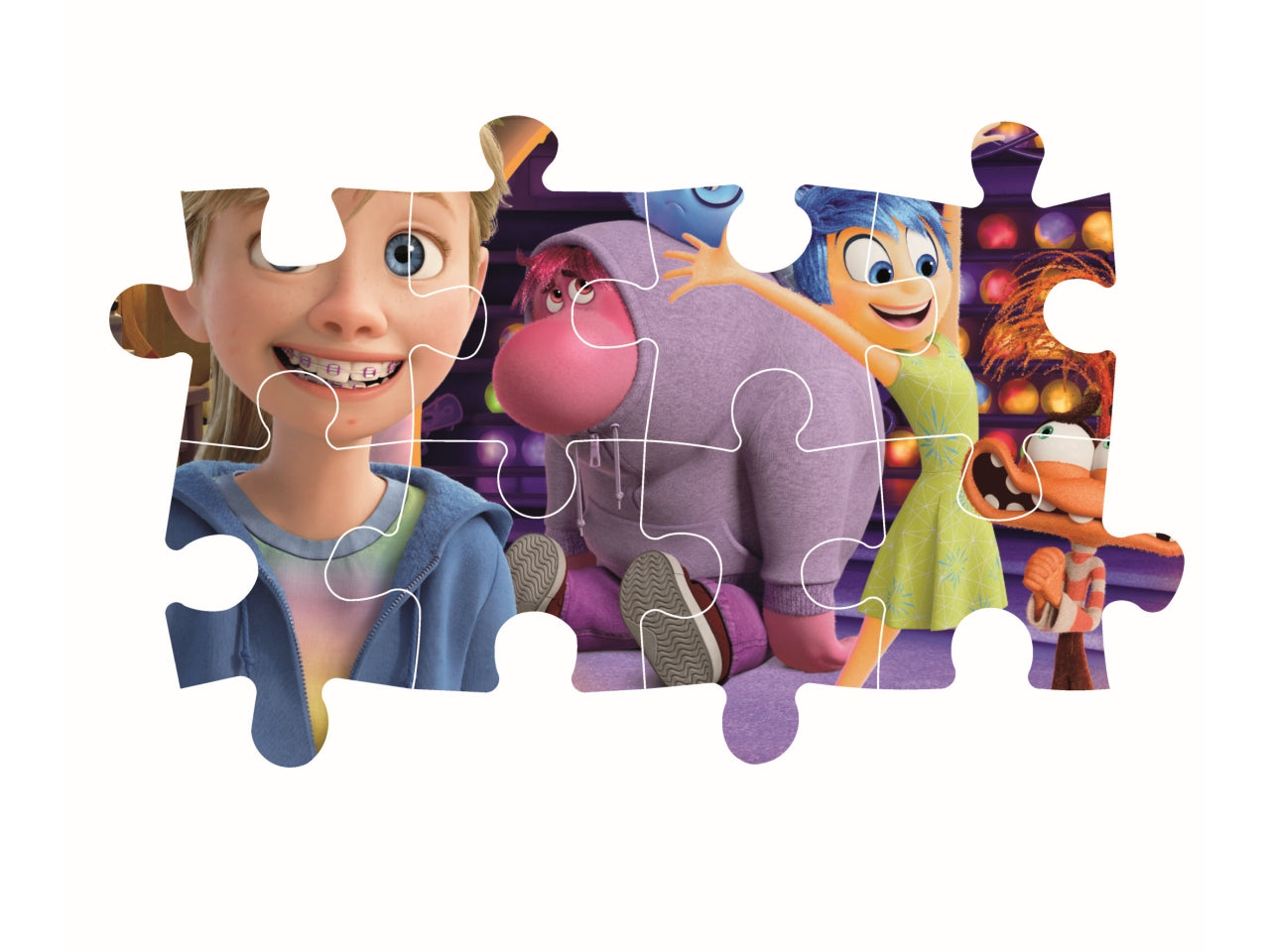 Puzzle 104 pezzi maxi inside out