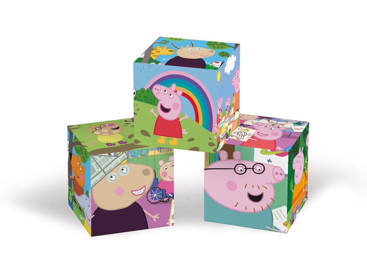 Cubi 12 pezzi peppa pig 2024