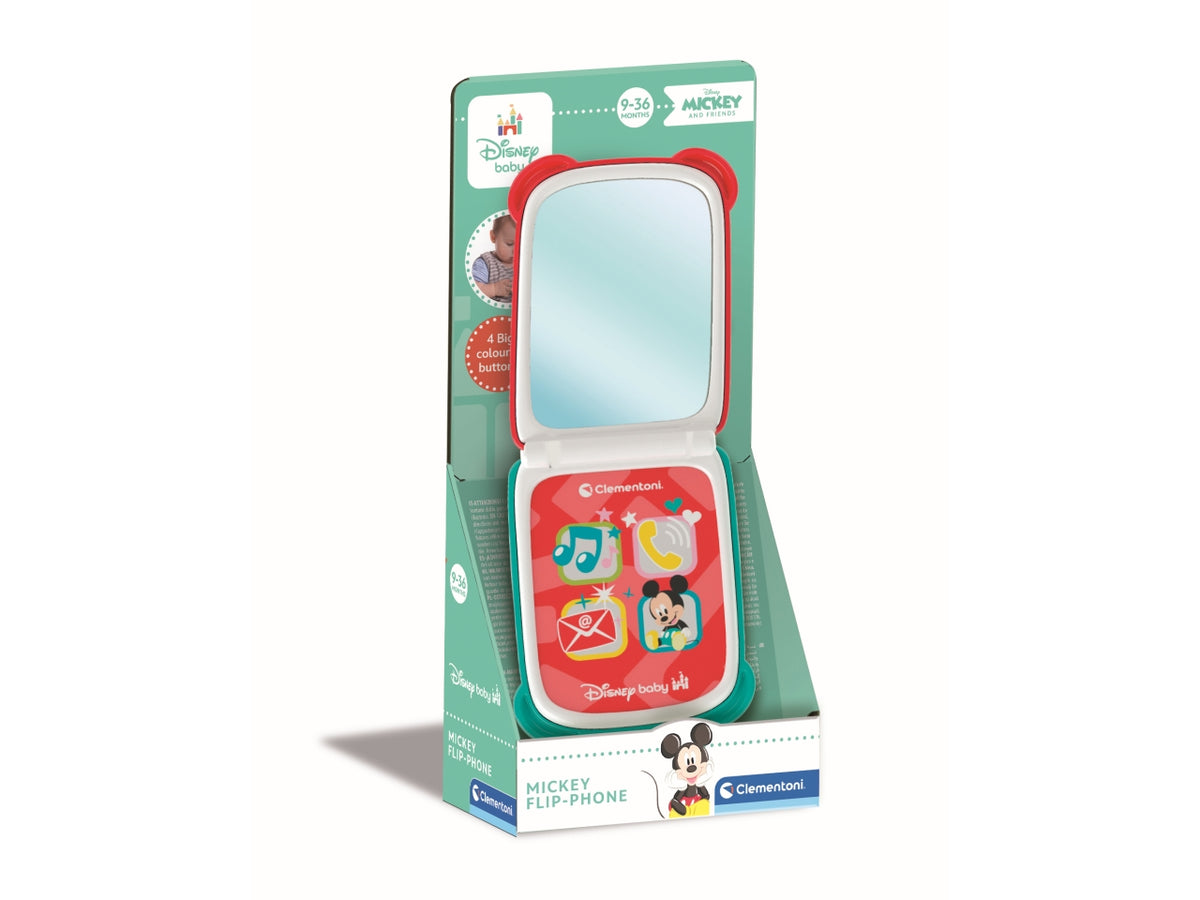 Mickey flip phone
