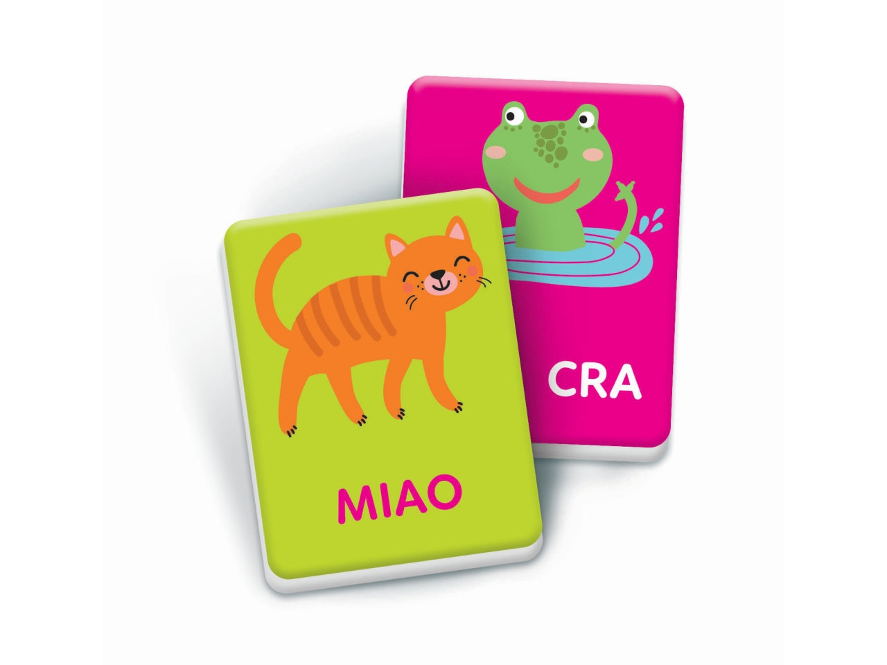 Montessori flashcards baby che verso fa?