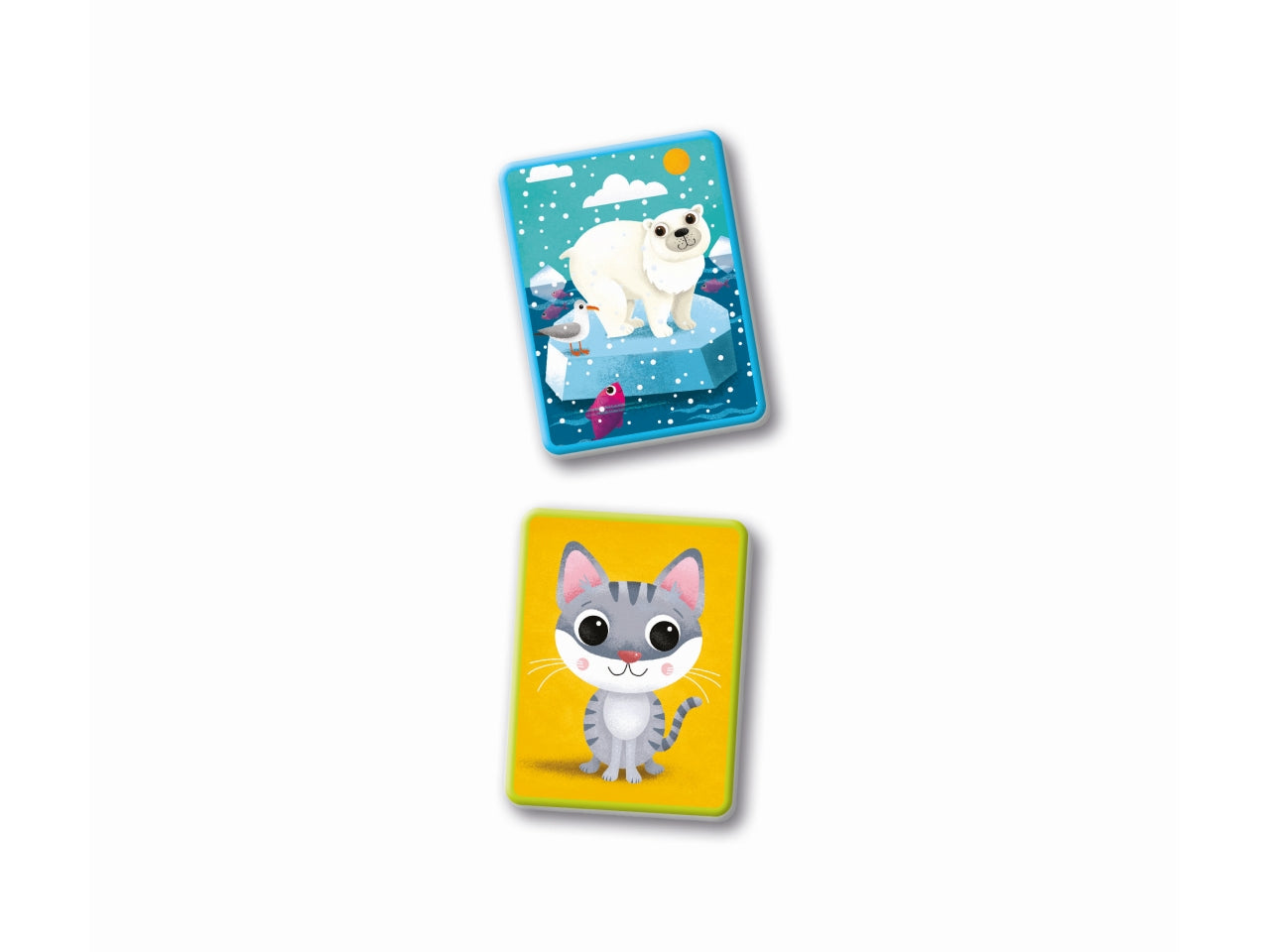 Montessori flashcards baby le case dei cuccioli