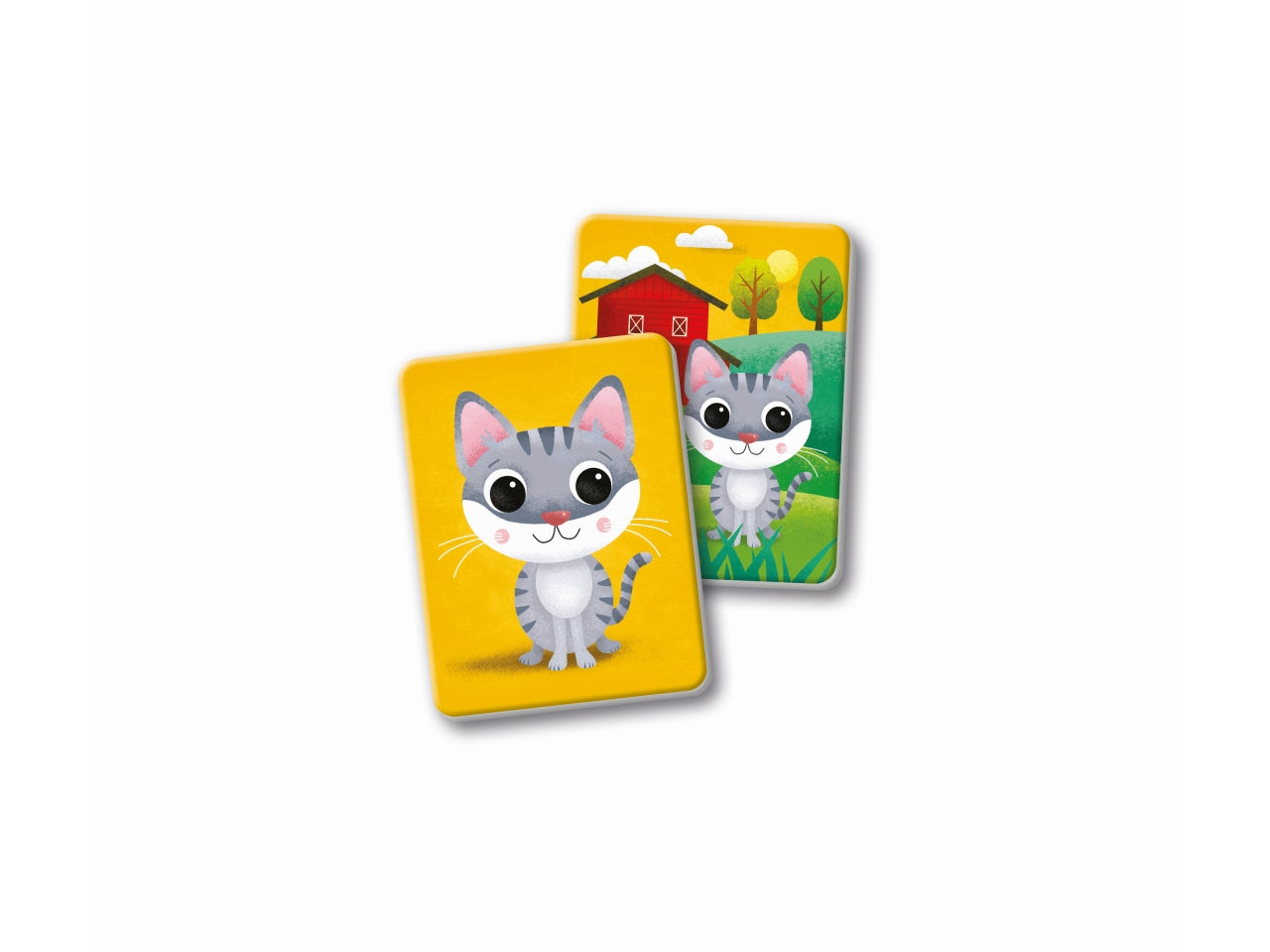 Montessori flashcards baby le case dei cuccioli