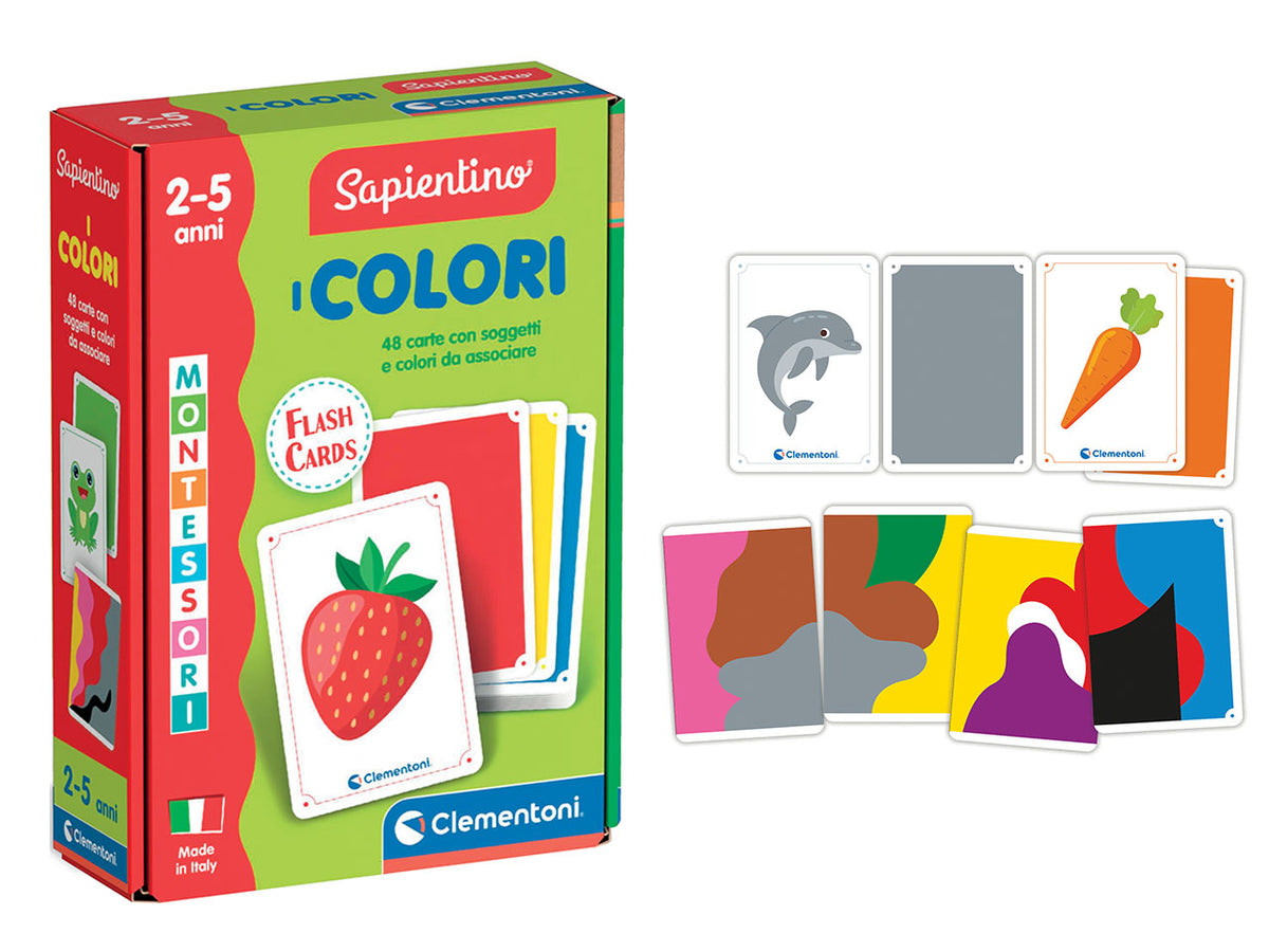Montessori - flashcard i colori