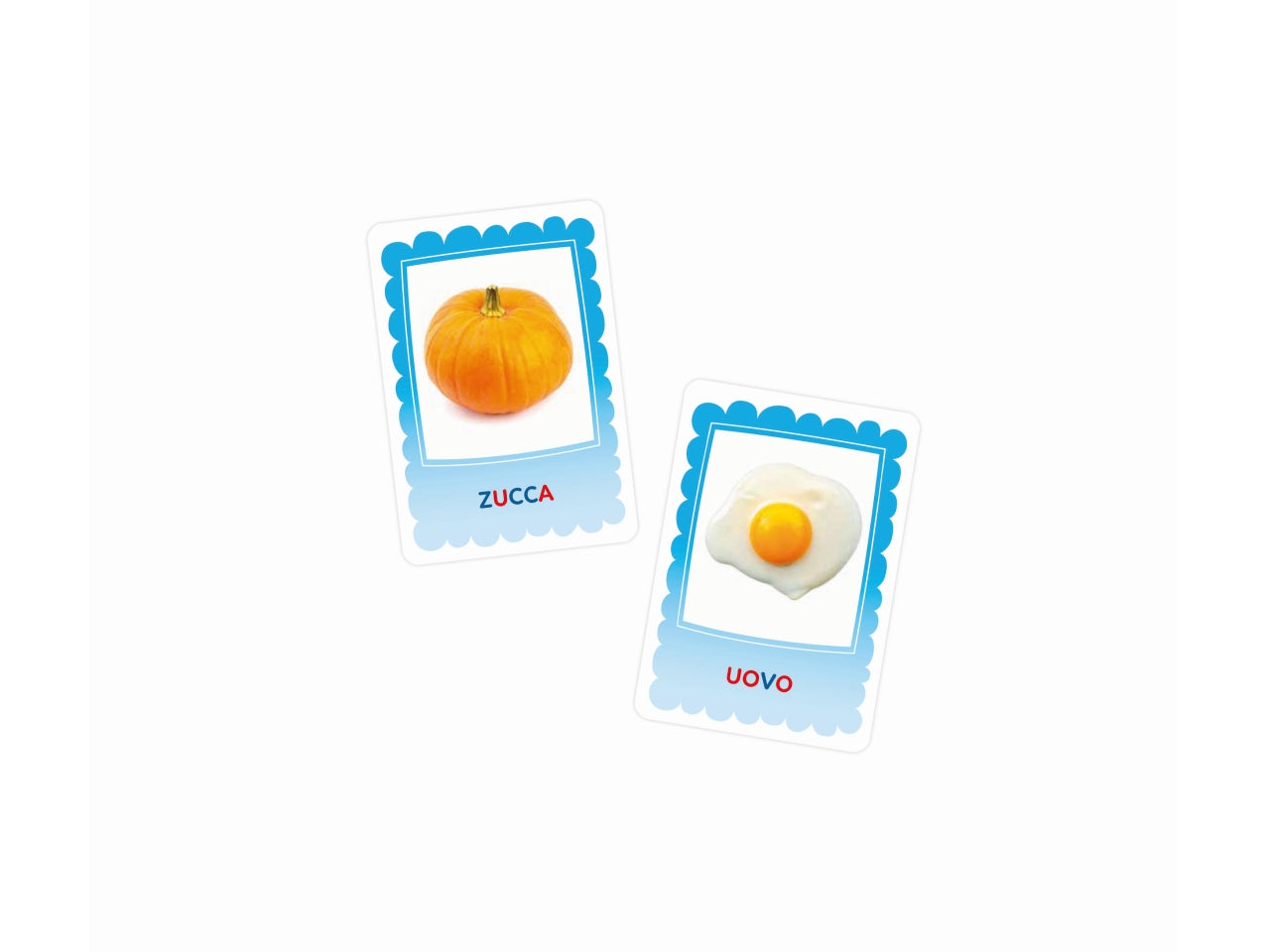 Montessori - flashcard alfabeto tattile