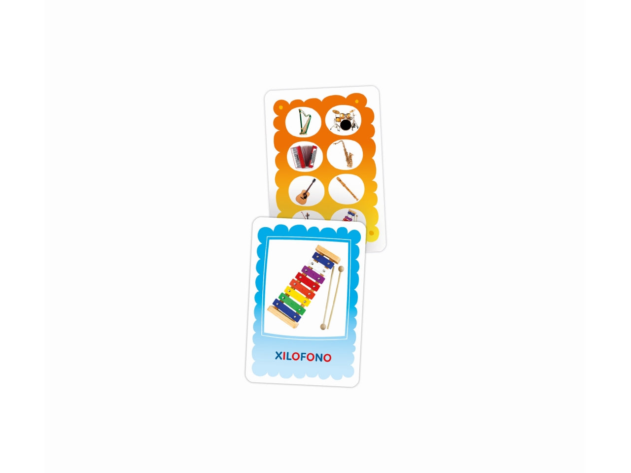 Montessori - flashcard alfabeto tattile